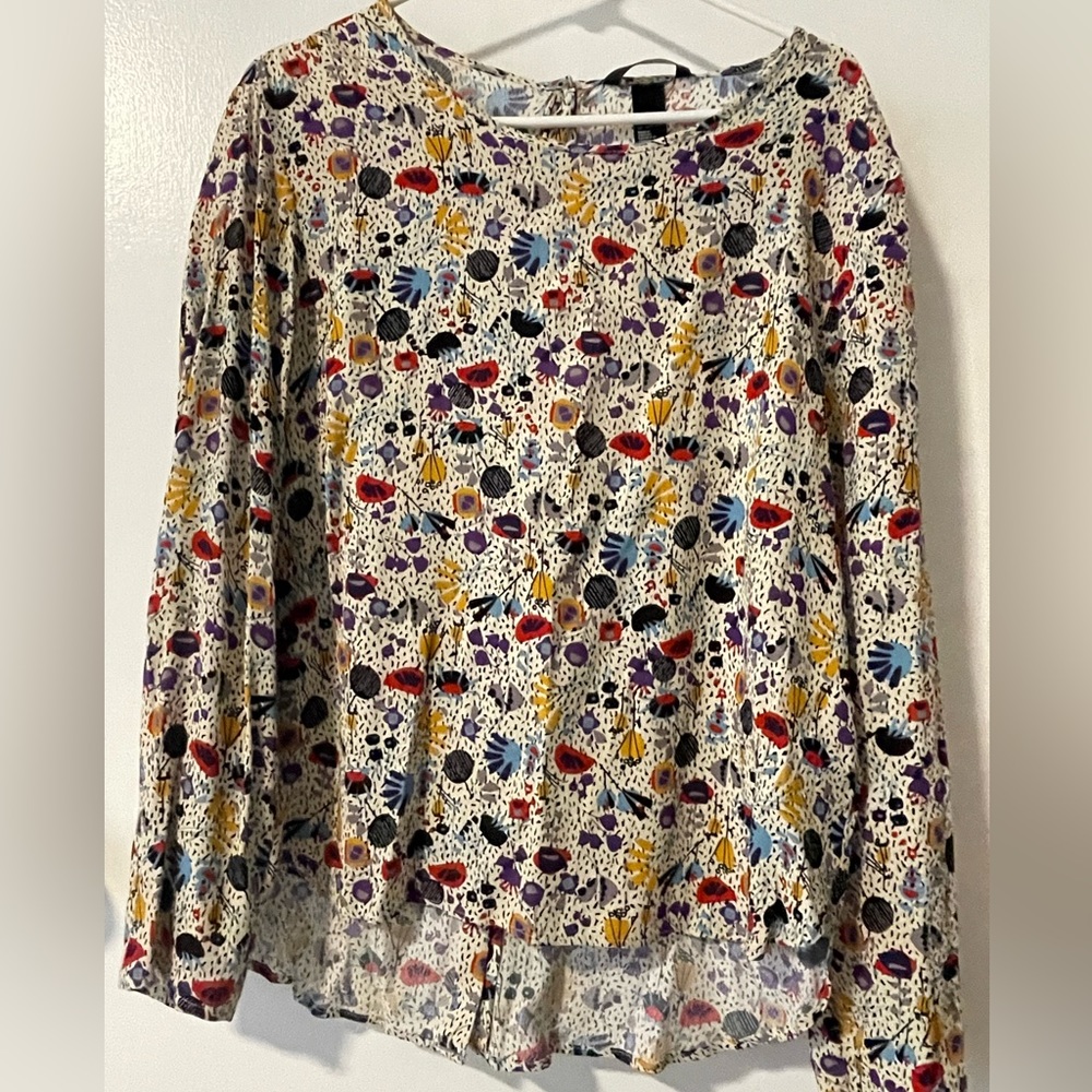 H&M Long-sleeve Blouse